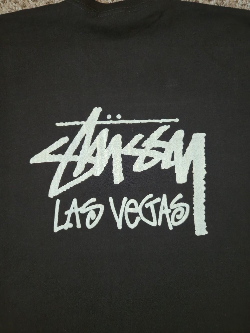 Stussy 'Las Vegas' Pocket *CUSTOM* Shirt XL - Picture 7 of 11